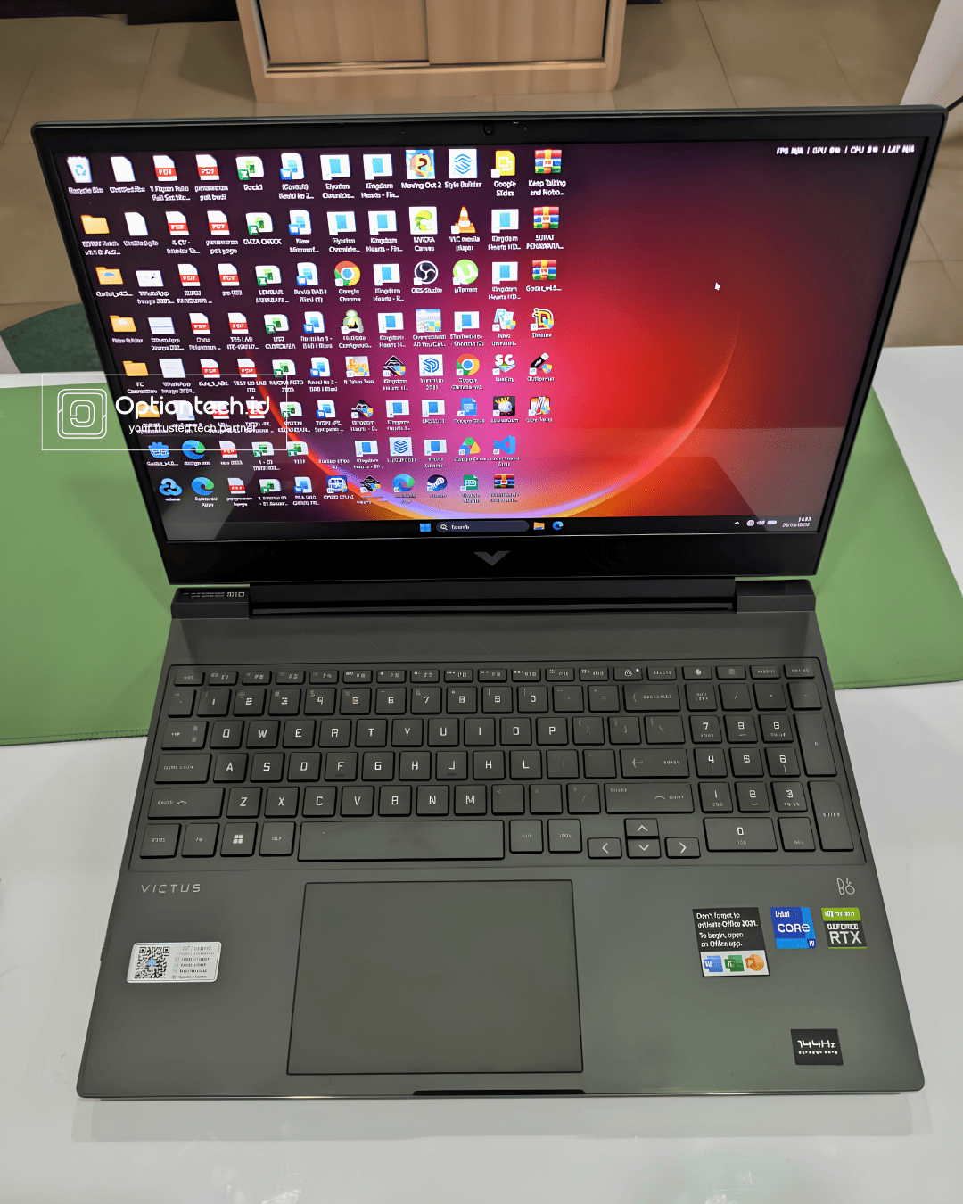 Maintenance Laptop HP Victus: Cleaning & Repaste Thermal Paste