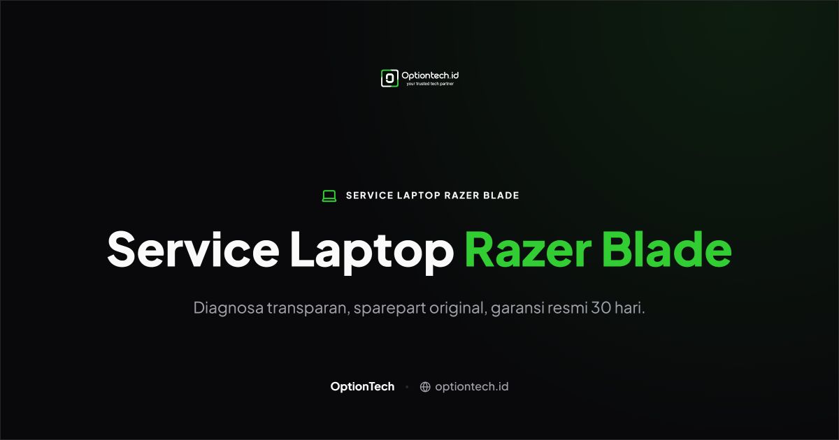 service laptop razer blade
