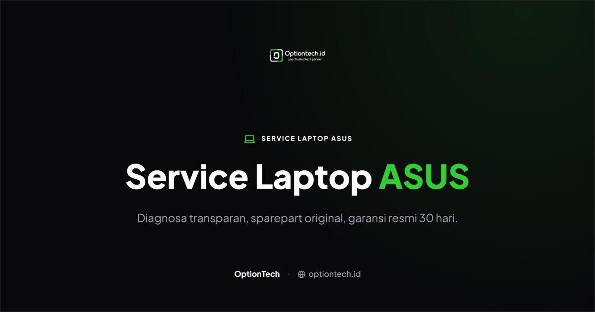 service laptop asus bandung
