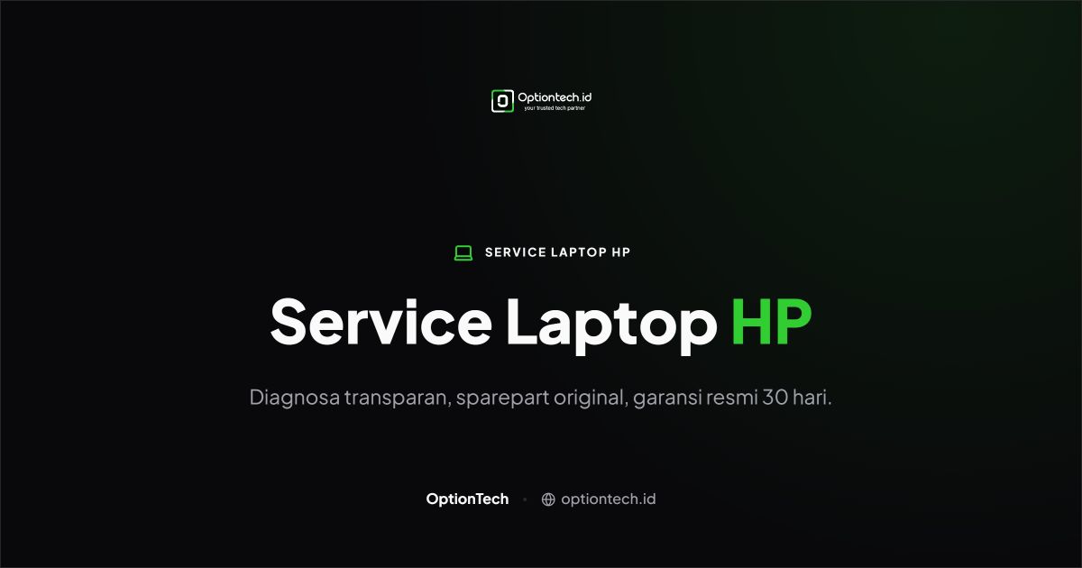 service laptop HP bandung