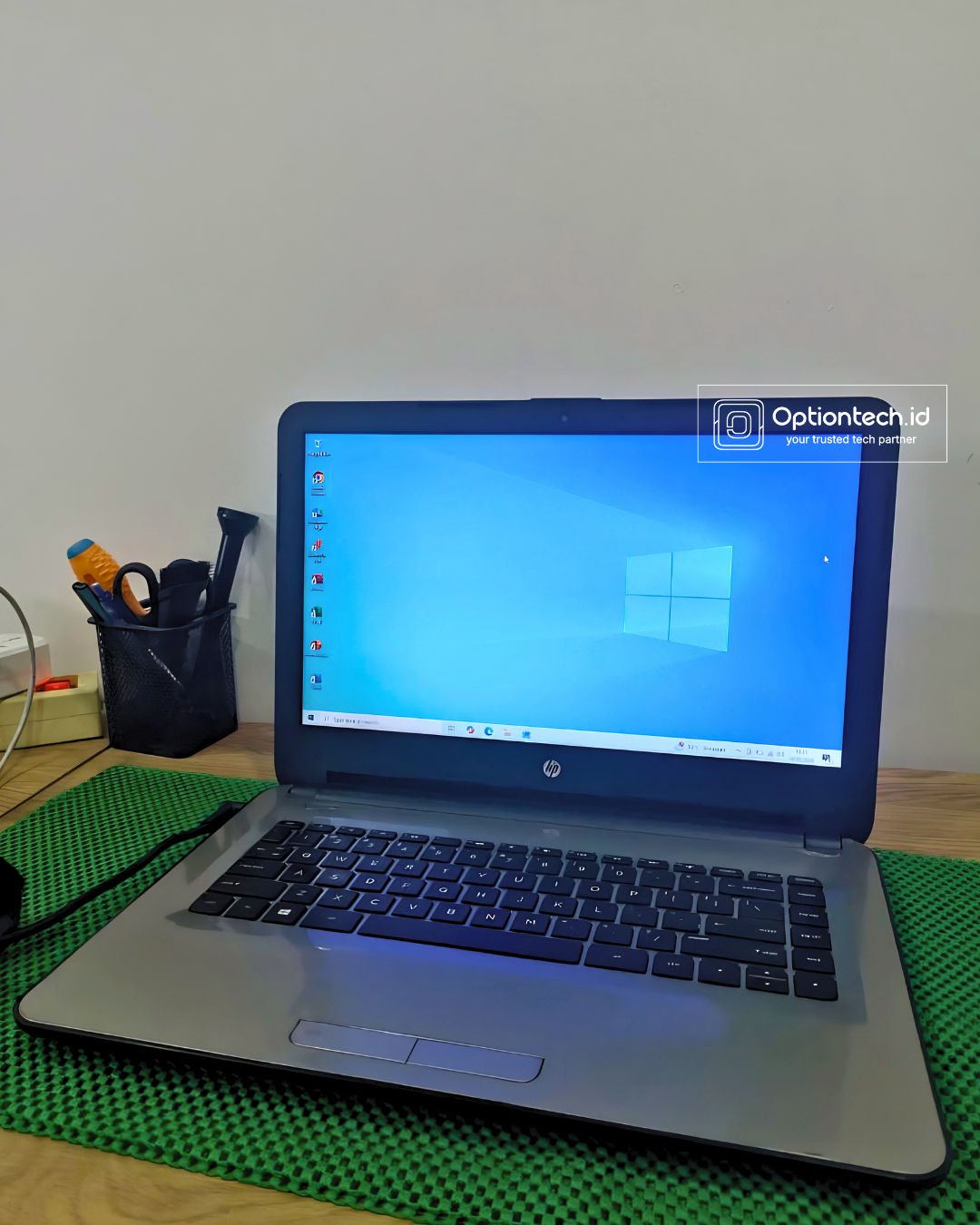 Service HP 14-an004AU Bandung - Upgrade SSD & Ganti LCD